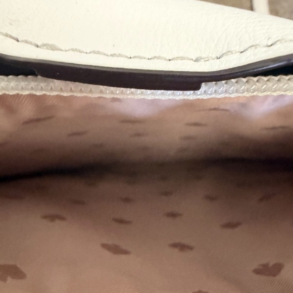 Kate Spade New York Harper Satchel Parchment Leather Crossbody Bag WKR00064
